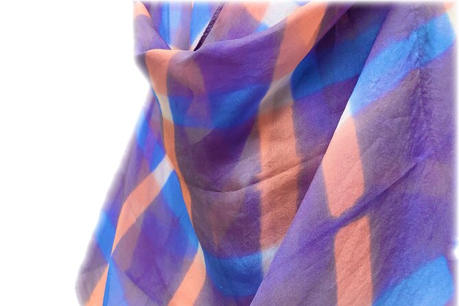 Itajime Shibori Scarf Class - Duration and Description