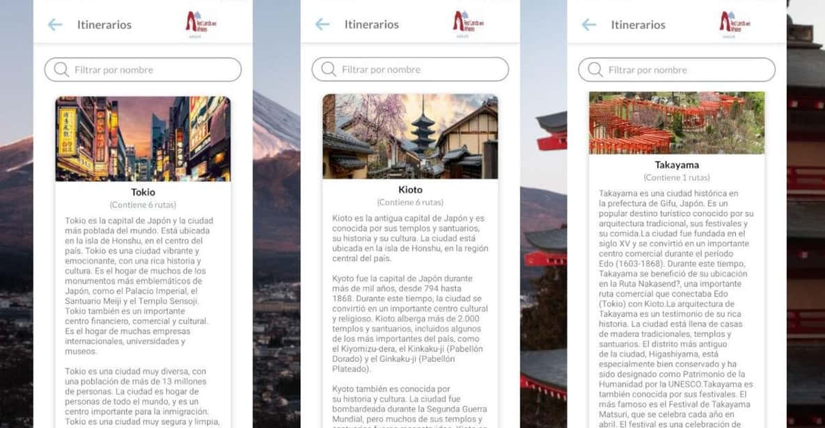 Japan Self-Guided App Complete With Multilingual Audio Guide - Full Tour Description