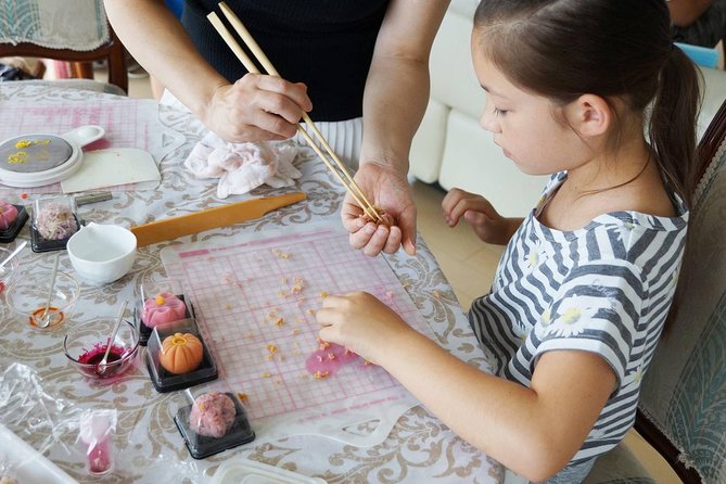 Japanese Sweets (Mochi & Nerikiri) Making at a Private Studio - Option to Combine Classes