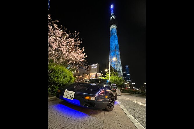 JDM Car Cruise: Daikoku-Rainbow Bridge-Akihabara-Autobacs-Skytree - Guided Tour Experience