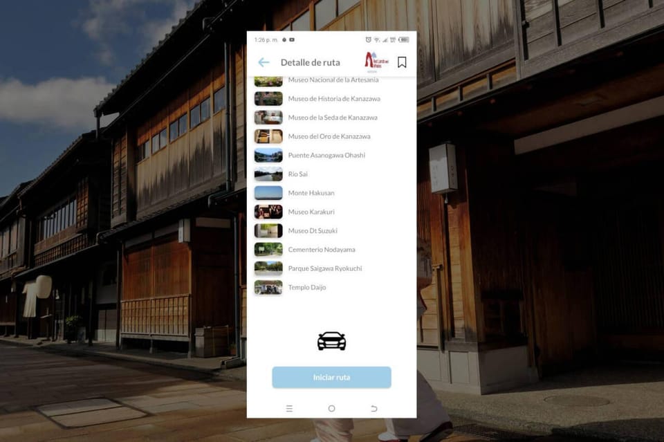 Kanazawa Self-Guided Tour App With Multi-Language Audioguide - Activity Description