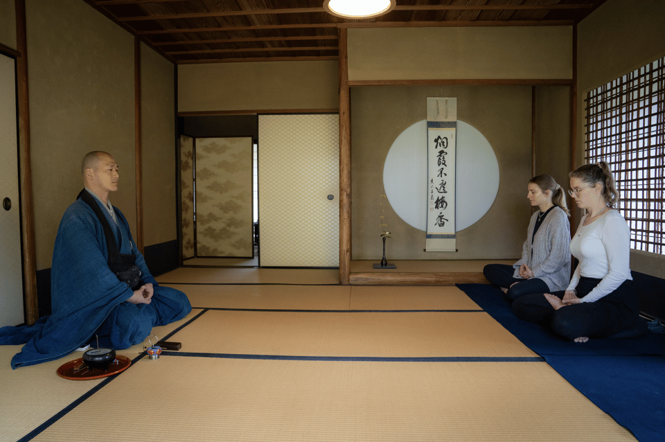 Kyoto: Zen Meditation at a Private Temple With a Monk - Meeting Point