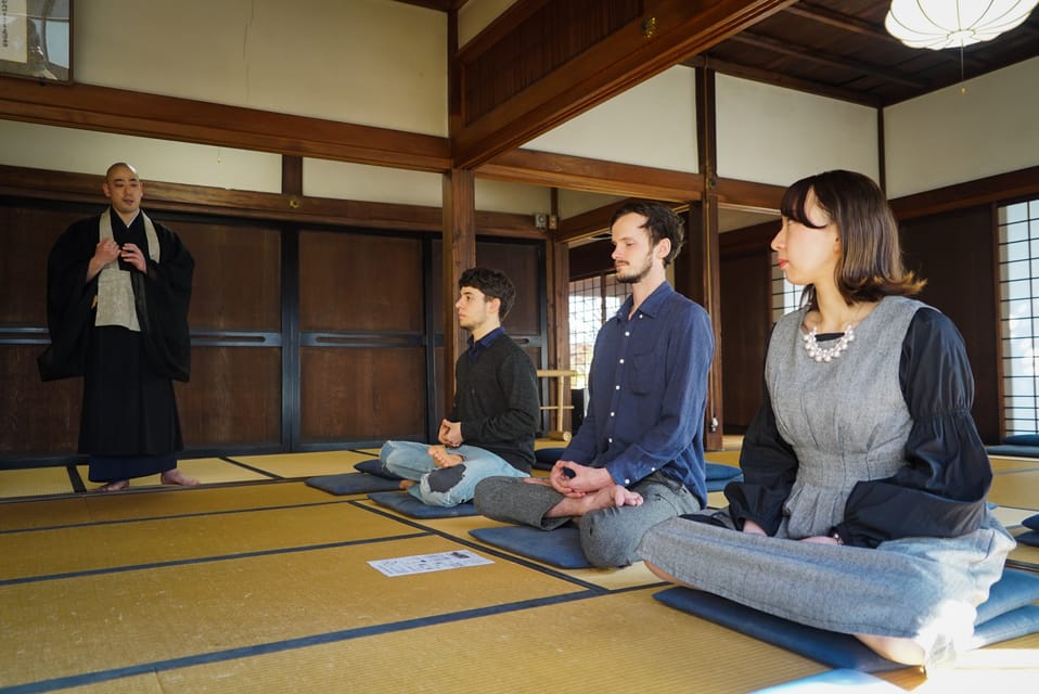 Kyoto Zen Meditation & Garden Tour at a Zen Temple W/ Lunch - Zen Meditation Experience