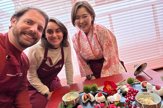 Mochi and Nerikiri Wagashi Combination Cooking Class - Inclusions