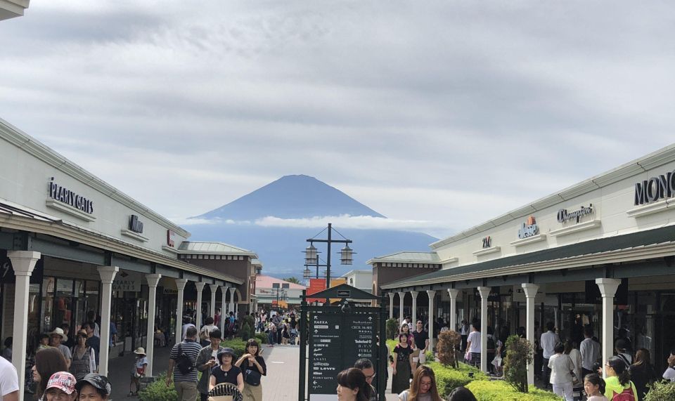 Mount Fuji Panoramic View & Shopping Day Tour - Inclusions