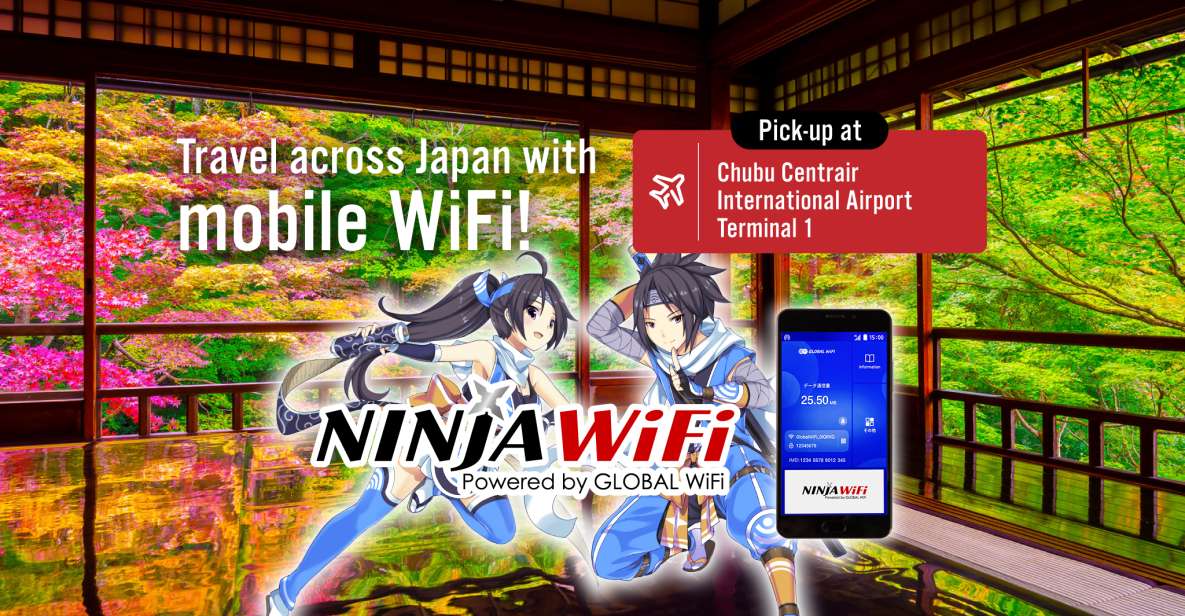 Nagoya: Chubu Centrair Airport T1 Mobile WiFi Rental - Rental Inclusions