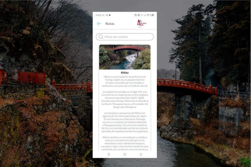 Nikko Self-Guided Tour App With Multi-Language Audioguide - Activity Description and Inclusions