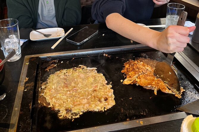 Okonomiyaki Cooking,Japanese Sake Free Flowing Experience - Start Time and End Point