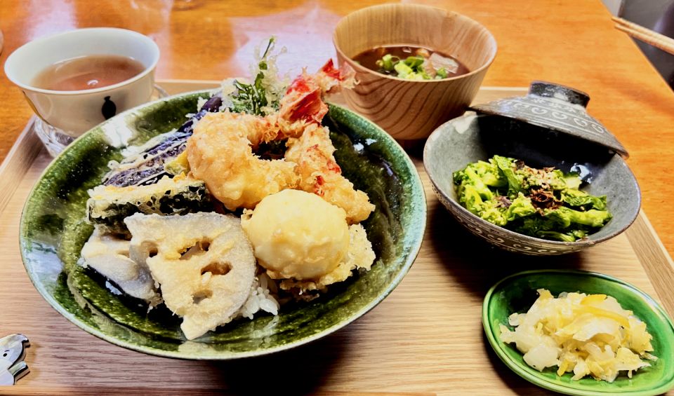 Osaka Authentic Tempura & Miso Soup Japan Cooking Class - Premium Add-Ons