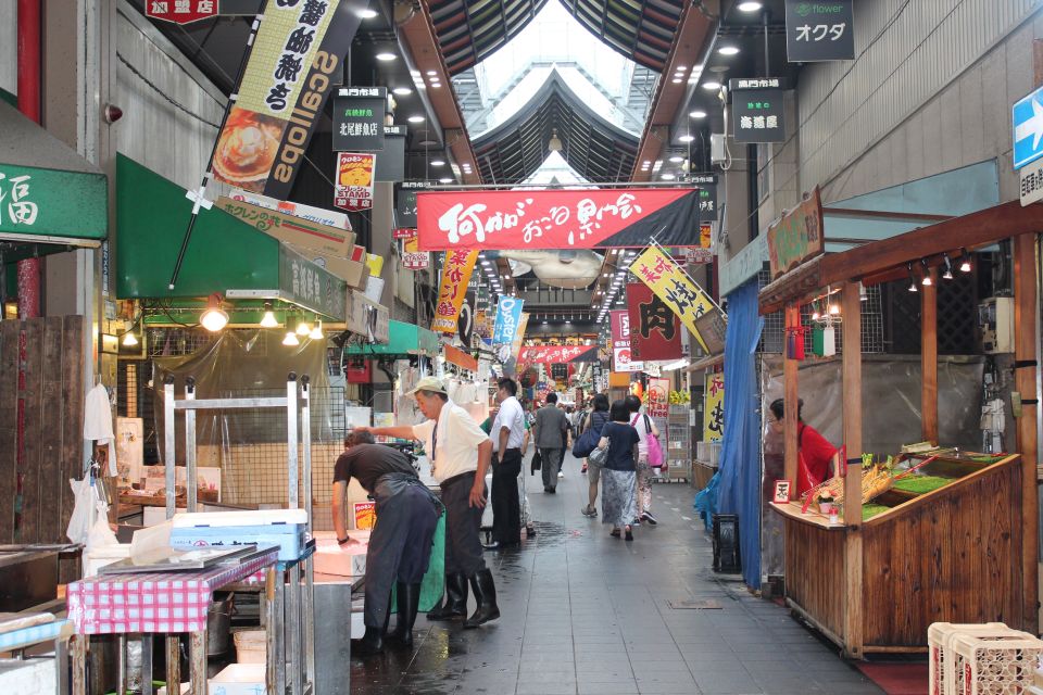 Osaka: Kuromon Market Food Tour With Tastings - Inclusions