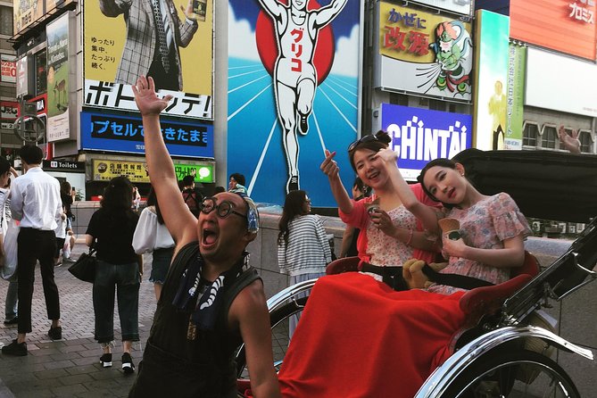 Osaka Rickshaw Tour in New World - Cultural Insights