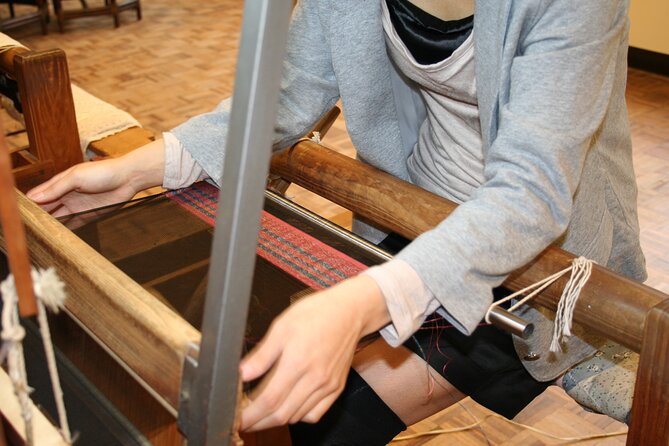 Private Experience of Weaving Oshima Tsumugi Textiles - Meeting Point: Nanei, Kagoshima