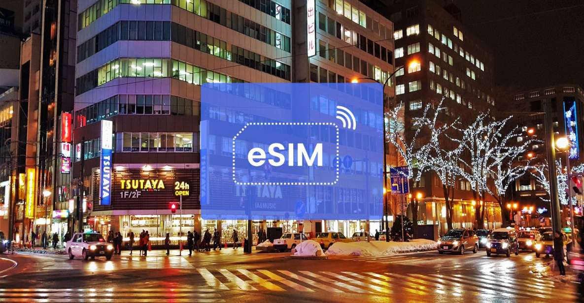 Sapporo: Japan/ Asia Esim Roaming Mobile Data Plan - Convenience and Flexibility