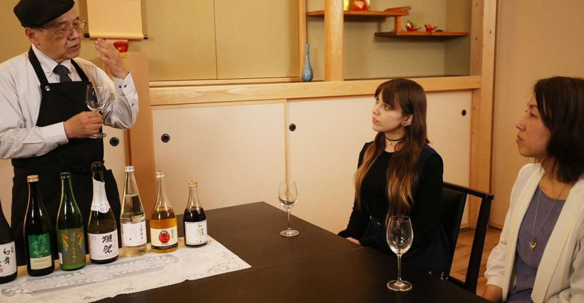 Tokyo: 7 Kinds of Sake Tasting With Japanese Food Pairings - Japanese Food Pairing Selection