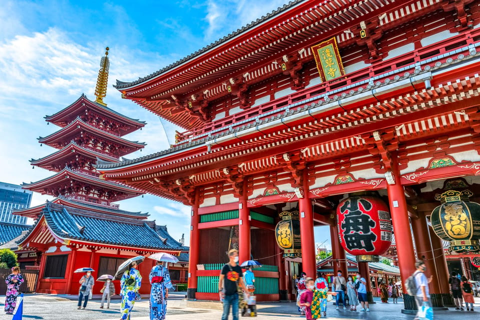 Tokyo : Asakusa Sumida River Walk to Senso-Ji Temple Tour - Tour Description and Meeting Point