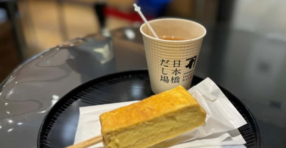 Tokyo : Dashi Drinking and Shopping Tour at Nihonbashi - Included Services