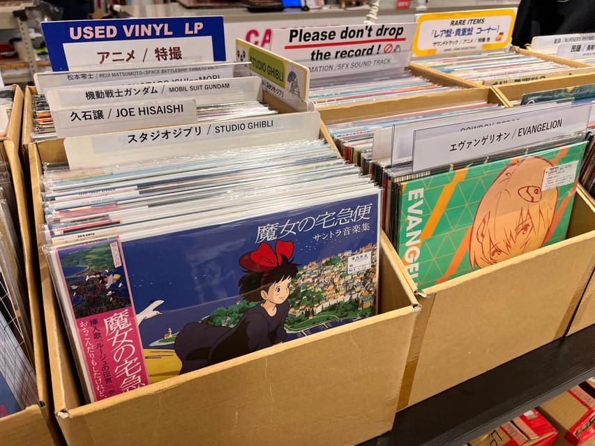 Tokyo : Shibuya Tour of Famous Tokyo Vinyl (Record) Stores - Trend of Analog Records Experience