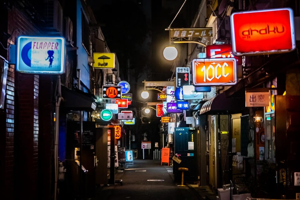 Tokyo: Shinjuku District Guided Walking Tour at Night - Itinerary Highlights