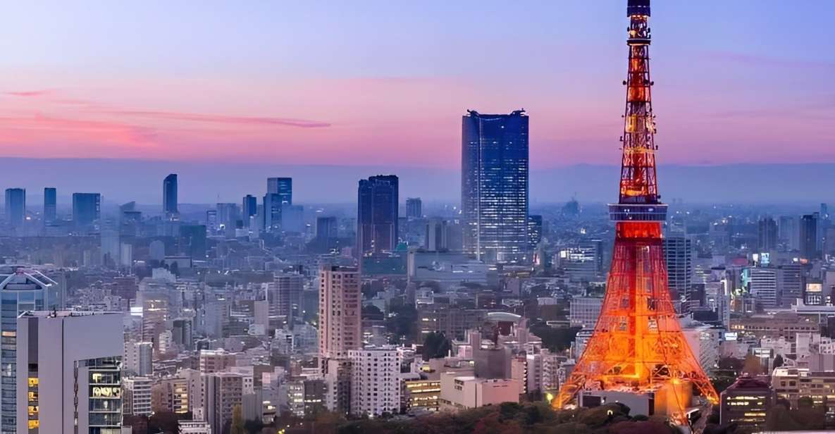 Tokyo Tower: Entry Ticket & Private Hotel Pickup Service - Full Description of Tokyo Tower