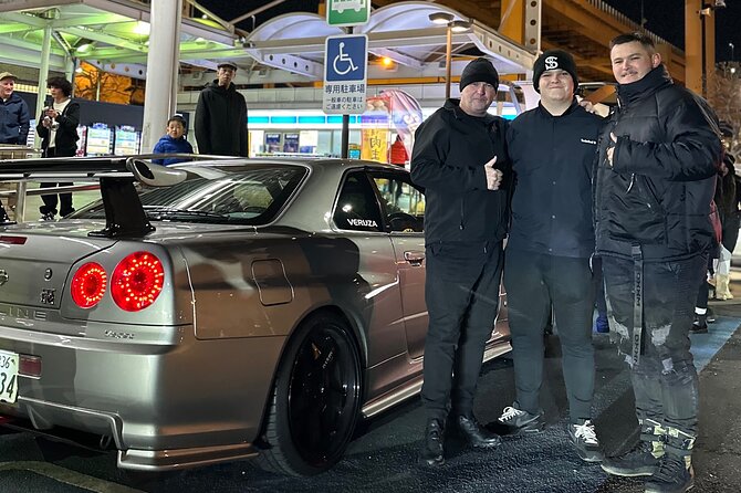 Ultimate Daikoku PA & Car Meet Night Tour (R34 GTR Private Tour) - Pickup Information