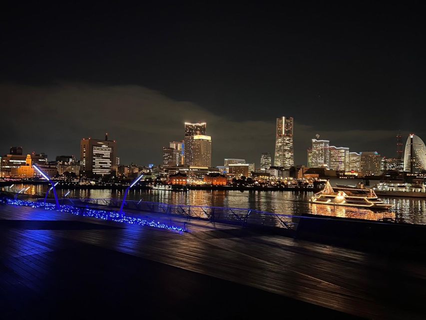 Yokohama 1.5 H Night View Walking Tour in Minatomirai - Booking & Availability