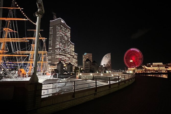 1.5 Hours Night View Walking Tour in Minatomirai - Cancellation Policy and Pricing