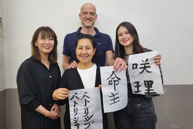 Calligraphy Workshop in Namba - Pricing and Booking Information