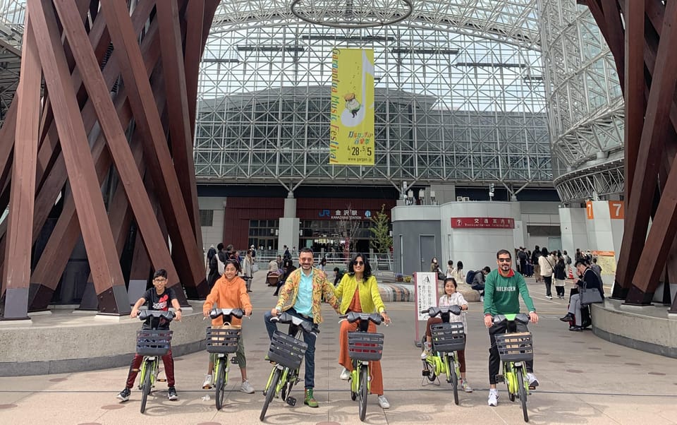 E-Bike Cycling With Guided Tour of KANAZAWA Main & KENROKUEN - Important Information