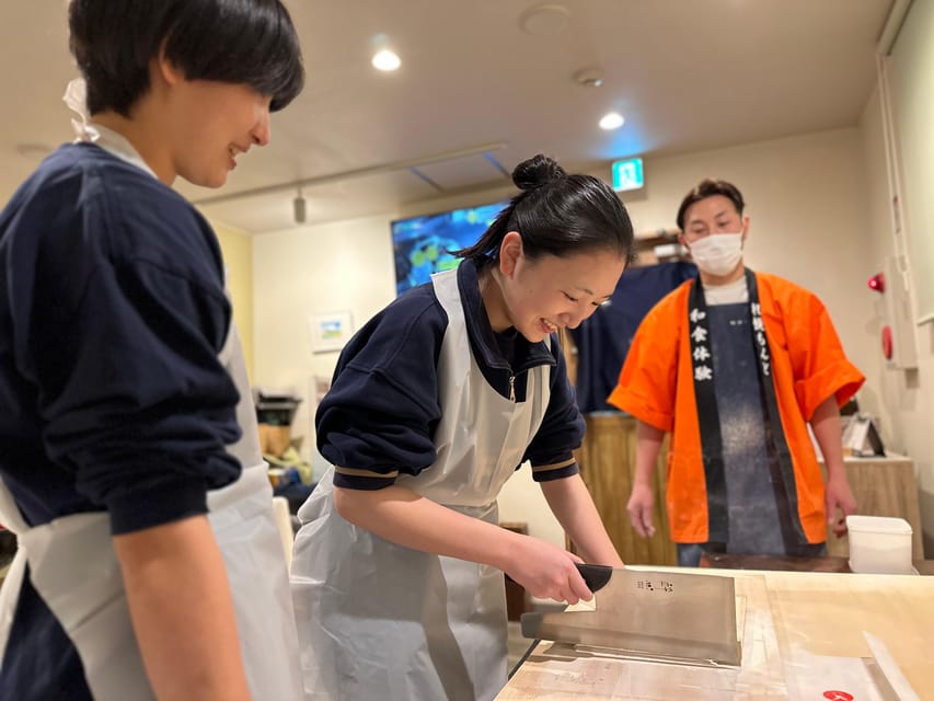 Japanese Buckwheat Noodle Making Experience in Sapporo,Japan - Inclusions