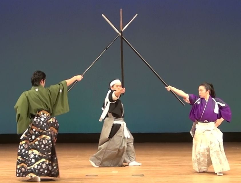 Kyoto: Samurai Kenbu Traditional Sword Dancing Show - Booking Information