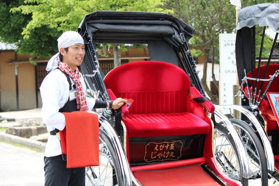 Miyajima: Private Rickshaw Tour to Itsukushima Shrine - Frequently Asked Questions