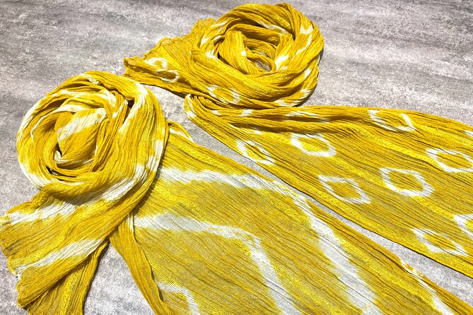 Plant Dyed Shawl Private Class at Kagoshima - Whats Included