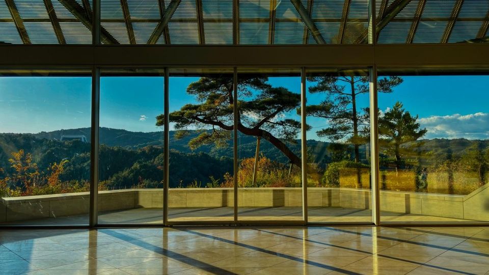 Shiga: Miho Museum, Lake Biwa & Waterbird Shrine Day Trip - Museum and Temple Visits