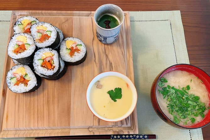 Sushi Roll and Side Dish Cooking Experience in Tokyo - Recap