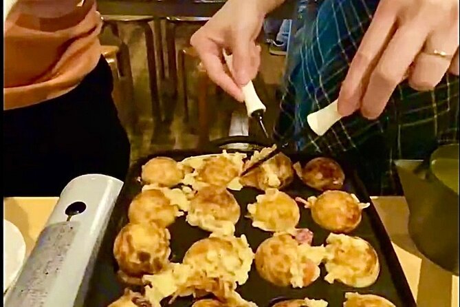 Takoyaki Cooking,Japanese Sake Free Flowing Experience in Tokyo - Cancellation Policy