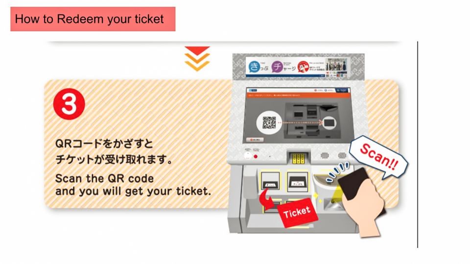 Tokyo: 24-hour, 48-hour, or 72-hour Subway Ticket - Redemption Process