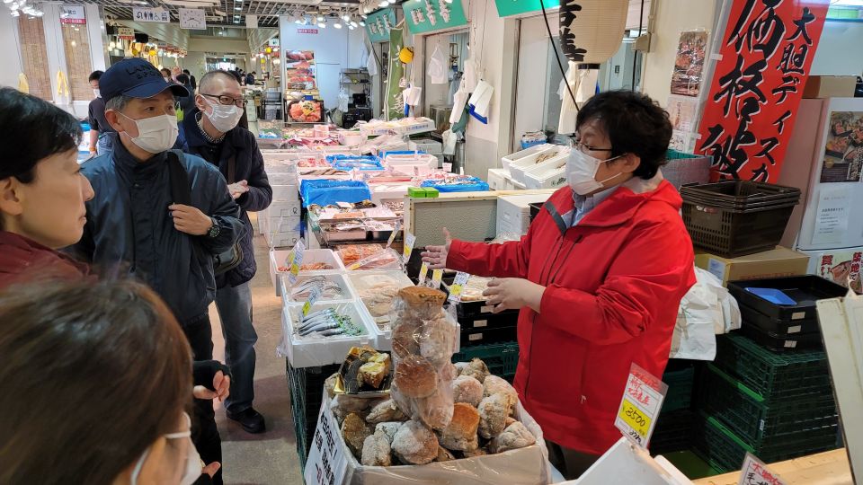 Tokyo: Guided Walking Tour of Tsukiji Market With Lunch - Directions