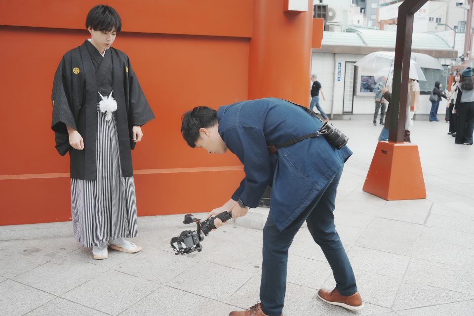 Tokyo: Video and Photo Shoot in Asakusa With Kimono Rental - Videographers Experience and Information