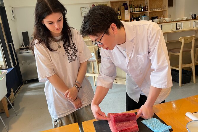 2-Hour Tuna Cutting and Sushi Small Group Workshop in Sendagi - Transportation Details