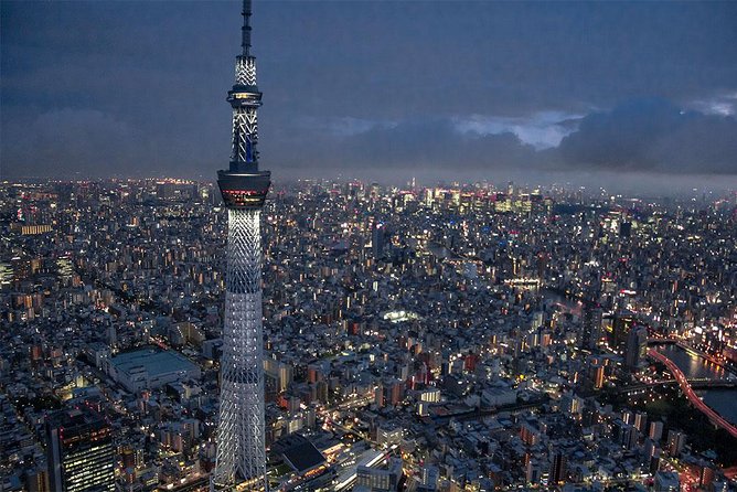 [25 Min]Tokyo Skytree + Downtown City Lights Helicopter Tour - Weight Restrictions