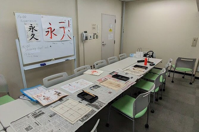 Calligraphy Experience at Ginza and Tsukiji Area - Hosted by Hanabusa_calligraphy