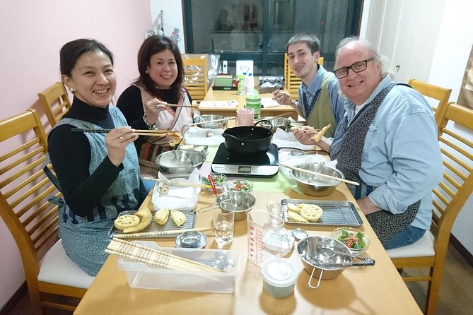 Enjoy Artistic TEMPURA Cooking Class - Meeting Point: Kitahorie, Osaka