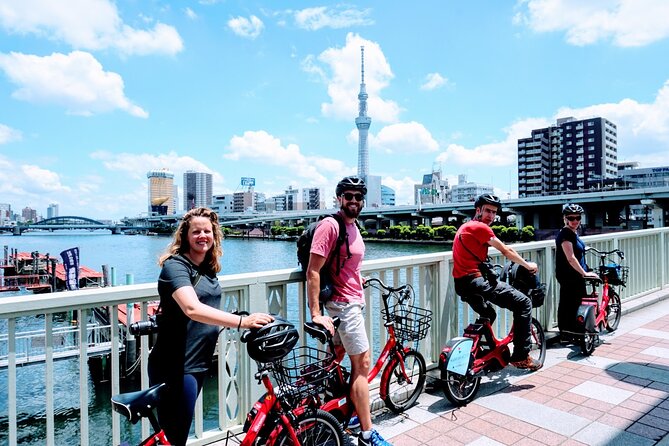 Enjoy Local Tokyo E-Assist Bicycle Tour, 3-Hour Small Group - Key Attractions