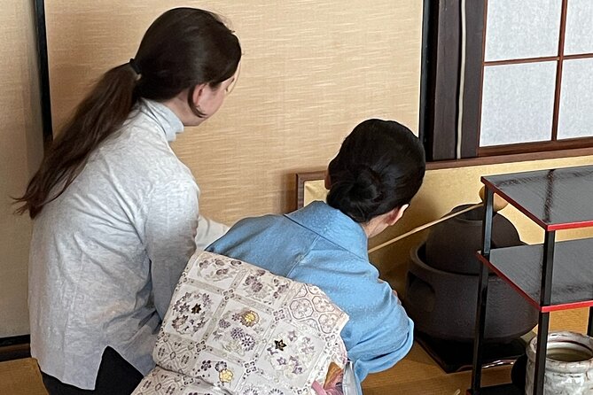 Exclusive Tea Ceremony & Wagashi Cooking Opposite Kansai Airport - Booking Details