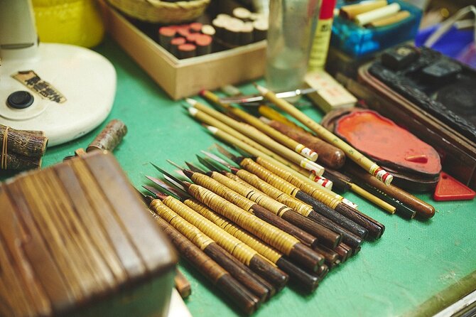 Hand-Carved Stamps Made With Craftsmen in Asakusa, Tokyo - Souvenirs and Cinnabar Ink