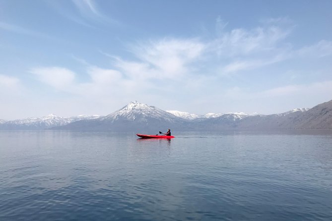 Japans No. 1 Water Quality National Lake Shikotsu, Hokkaidos First Landing Clear Kayak Tour Difficulty Level (Medium) - Weather Contingency Plan