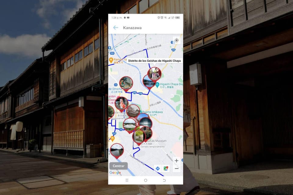 Kanazawa Self-Guided Tour App With Multi-Language Audioguide - Booking Information