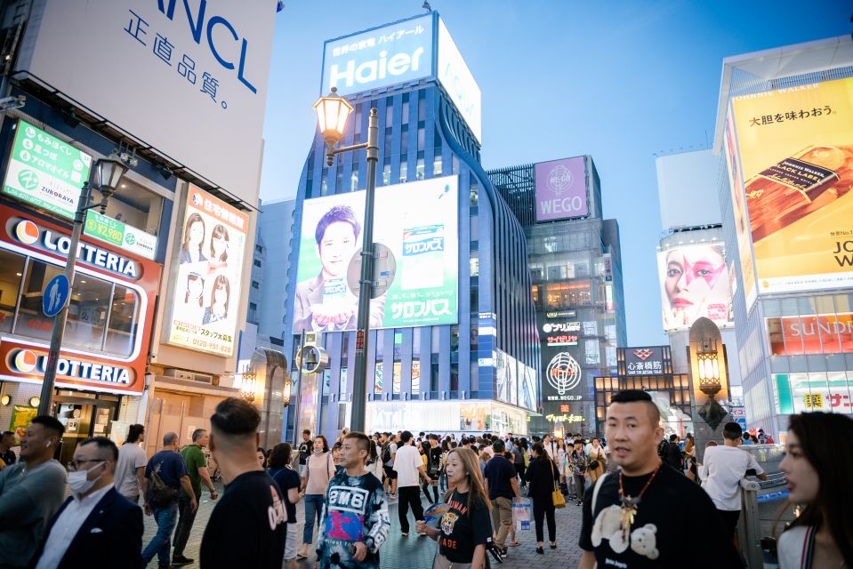 Neon Dotonbori Nightscapes: Tour & Photoshoot in Dotonbori - Directions