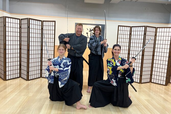 Samurai Experience in Tokyo / SAMURAIve - Group Size and Restrictions