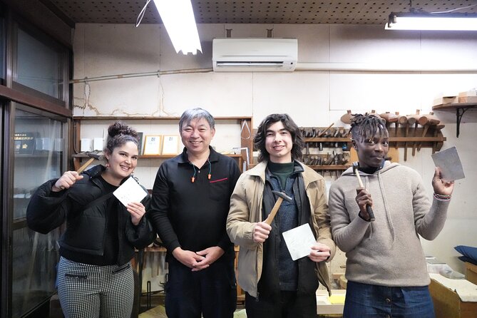 Tin Plate Making Experience in Toyama - Meeting and Pickup Instructions